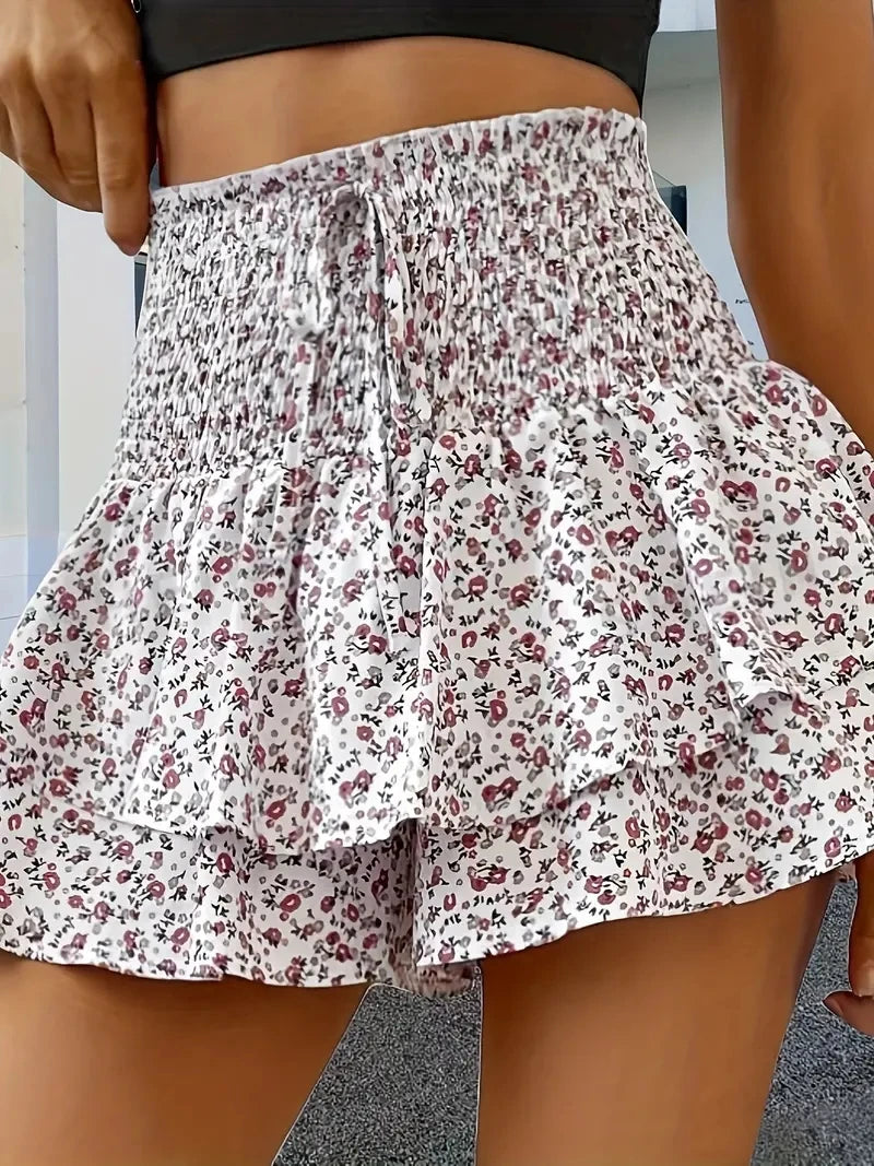 Short Floral de Verão