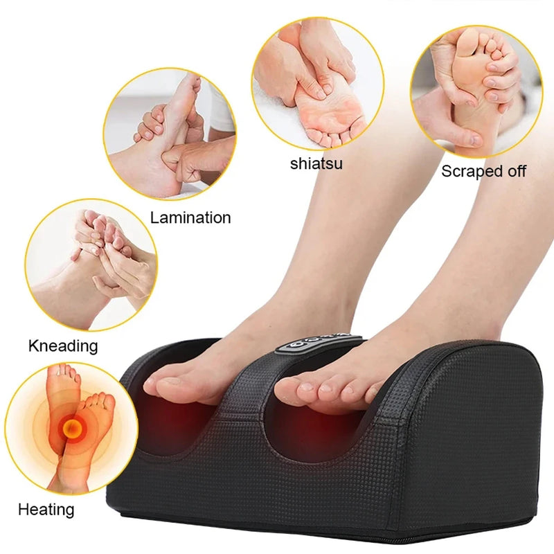 Massageador Elétrico para Pés e Panturrilhas